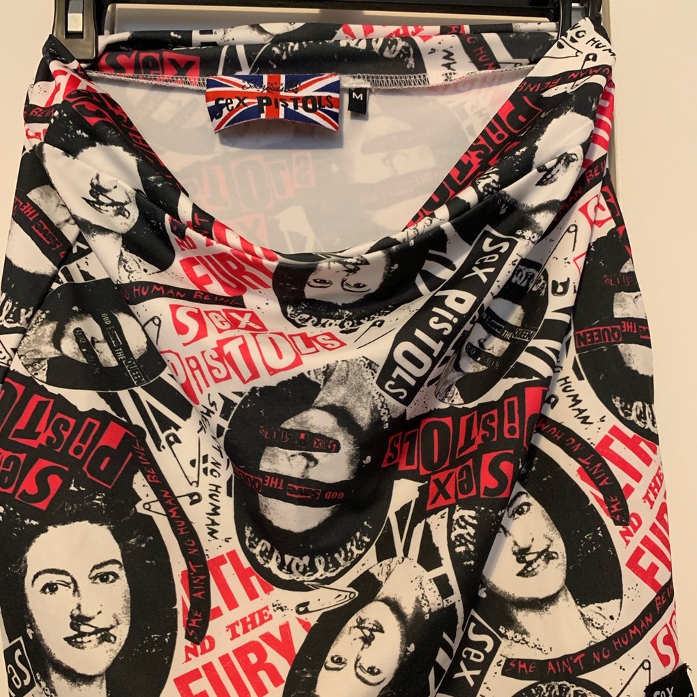 Punk rock mini skirt